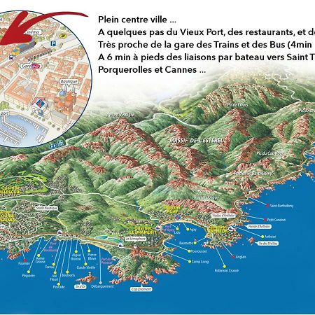 2 Pieces Liberte Plein Centre Διαμέρισμα Saint-Raphaël Εξωτερικό φωτογραφία